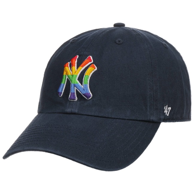 new york yankee gay pride hat