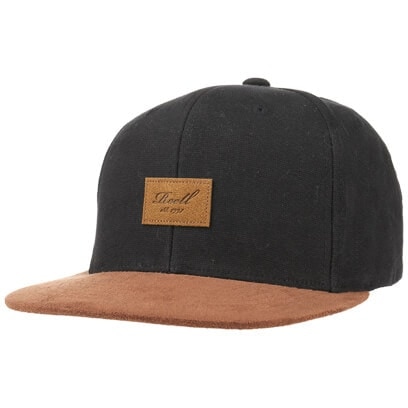 Suede 6 Panel Snapback Cap by Reell - 34,95 €
