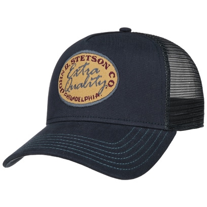 Vintage Brushed Twill Trucker Cap by Stetson - 49,00 €
