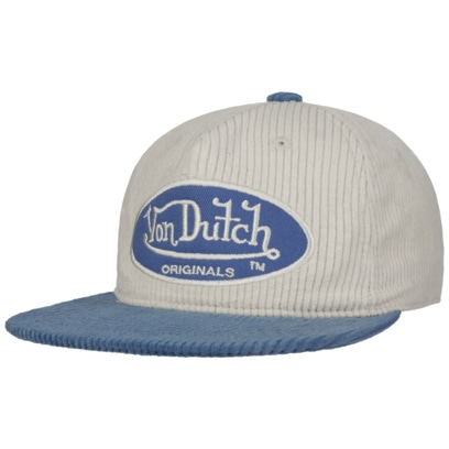Utica Cord Oval Patch Cap by Von Dutch - 25,95 €